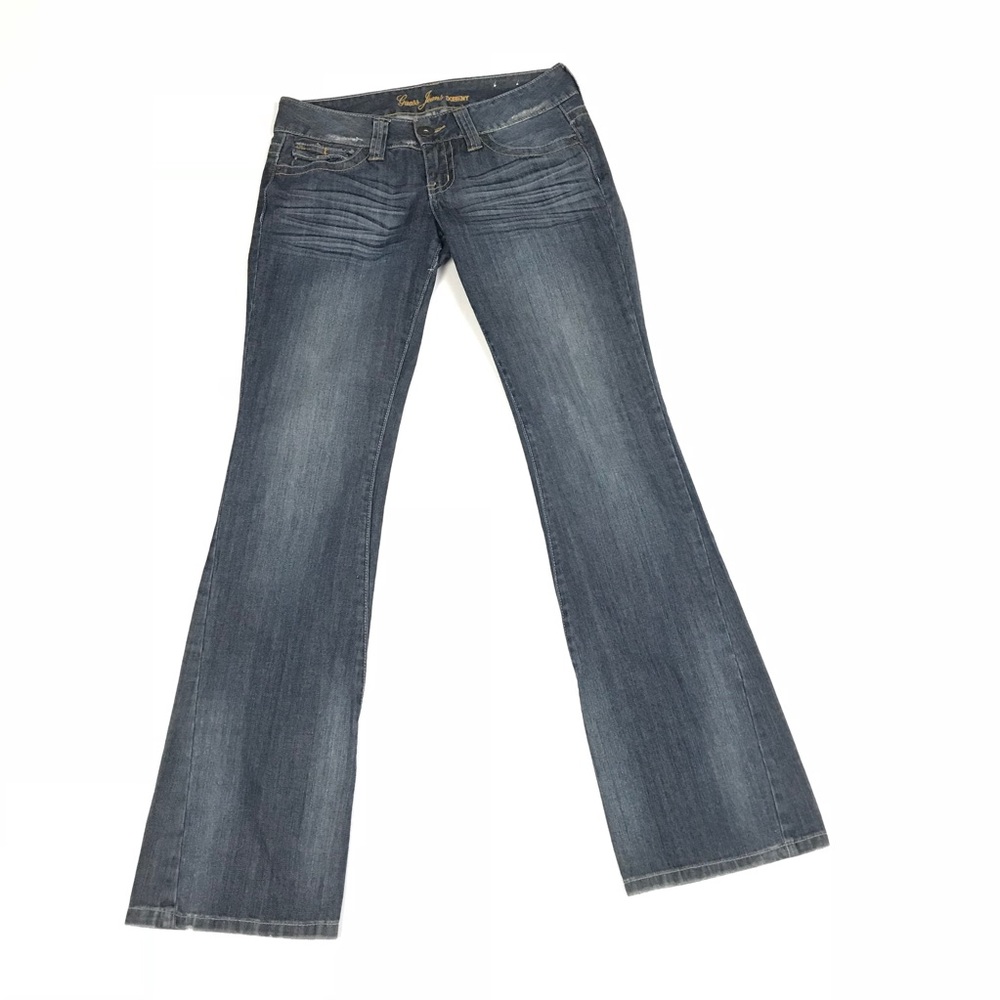 Vintage Double Stiched Straight Leg Guess Jeans
